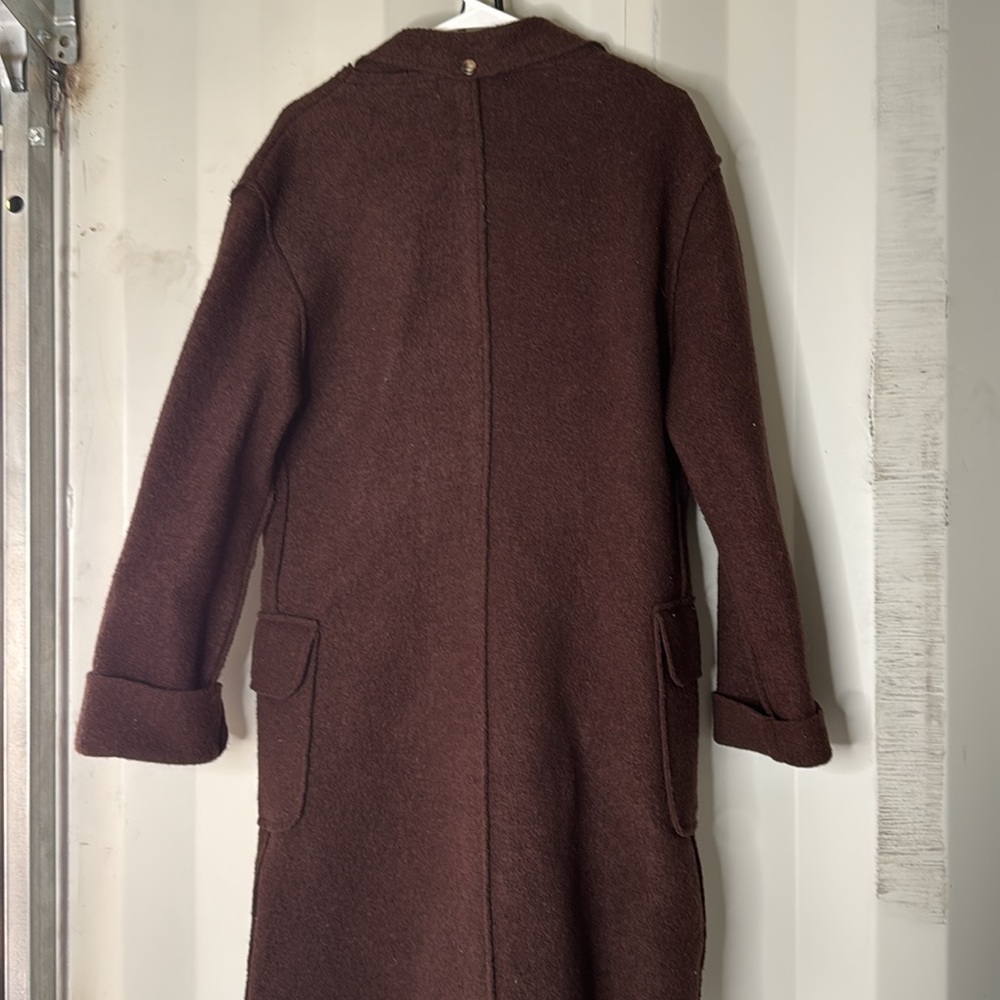 Brown Wool Jacket - image 3
